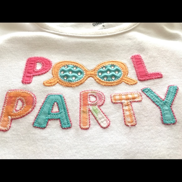 Little Girl Gymboree Pool Party Top Size 5 NWT - Picture 3 of 4